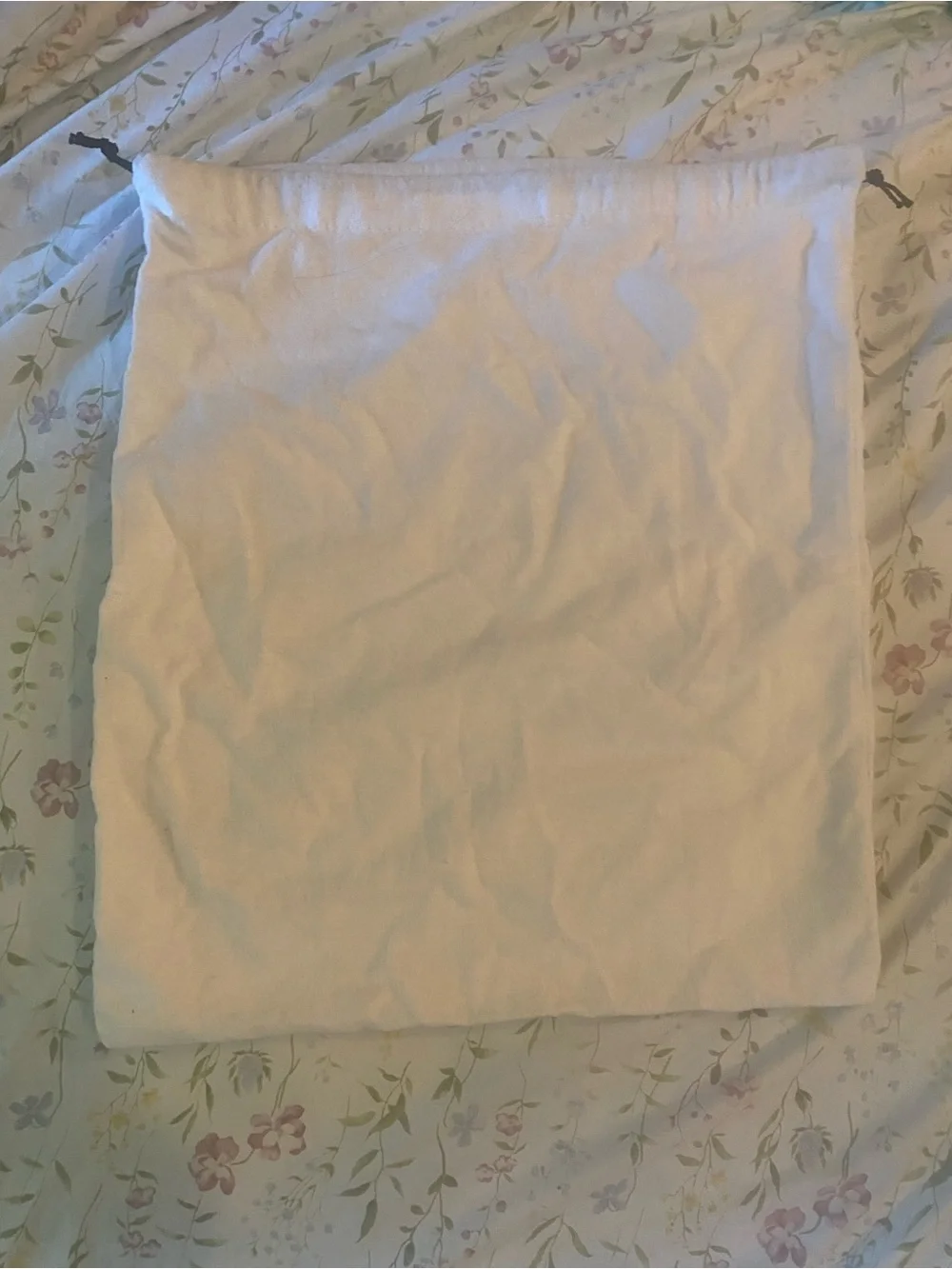 Marc by Marc Jacobs white Drawstring Dust Bag with Logo